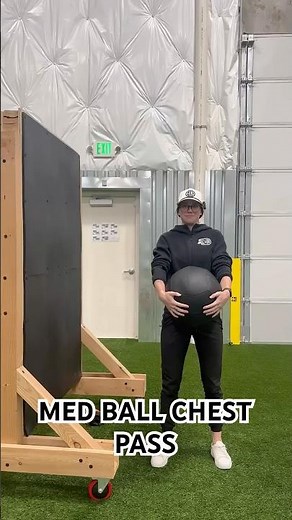 Med Ball Chest Pass