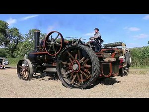 Steam Cable Ploughing with 500 yards between the engines.
