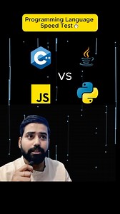 1.7K views | Programming Language Speed Test || Python vs Javascript...