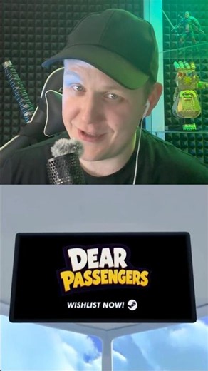 Dear Passengers ✈️ The most insane flight ever! #DearPassengers #Steam #gaming