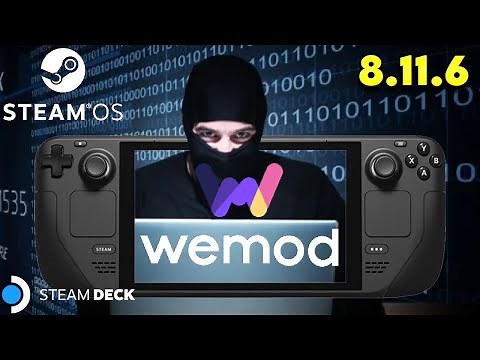 WeMod 8.11.6 Steam Deck SteamOS Tutorial Setup Guide #steamdeck #wemod