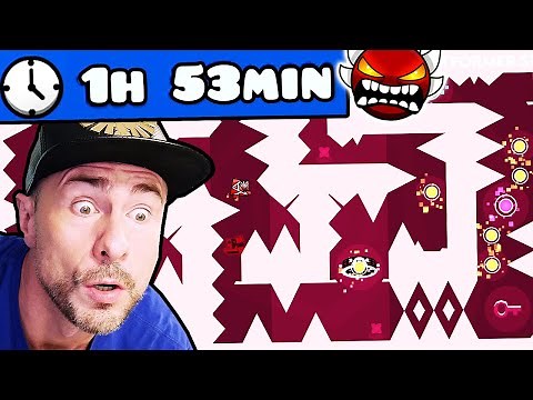 How I beat the LONGEST EXTREME DEMON in GEOMETRY DASH - Fury of 500