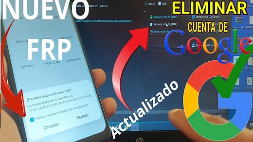 Nuevo Frp / Eliminar cuenta google samsung android 14 | Androidetv