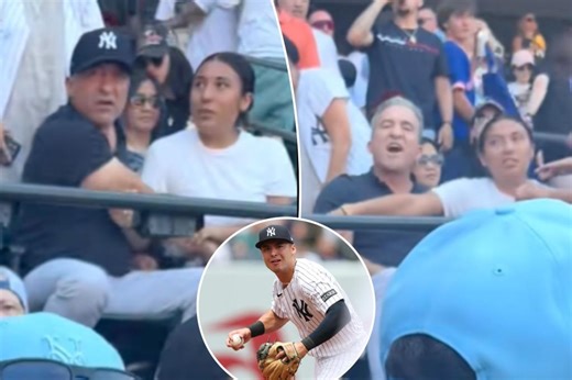 Anthony Volpe’s dad sticks up for struggling Yankees star in heated argument with Mets fans