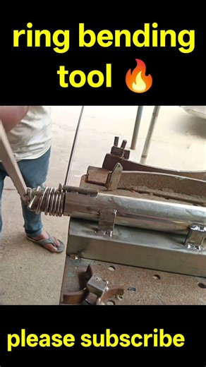 Ring Bending Tool | Perfect Circle Ring Making Tool | Fabrication Work#swastiksteelfabrication