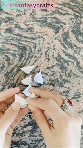 // how to make a origami cube // #diy #homemadepapercraft #video #craft