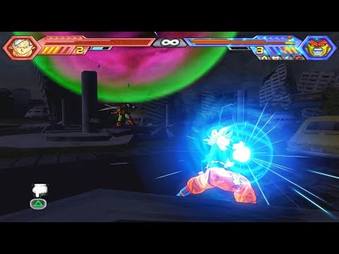 【TAS】Goku Ultra Instinct VS Cell Max (Enhanced Red Potara) | DBZ: Budokai Tenkaichi 4 Beta 13.5