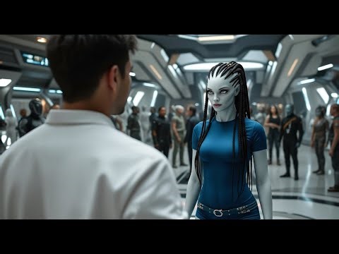 The alien girl is afraid to marry a human.until she meets him.