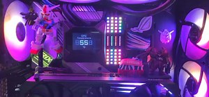 微星k240旗舰级水冷上机演示