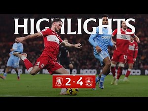 Highlights | Boro 2 Coventry 4 | Matchday 17