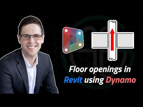 Create floor openings in Revit using Dynamo!