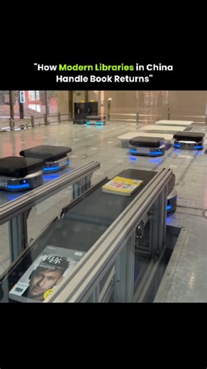Wealth | Finance | Tech | In China’s smart libraries, returning a book is no longer just a simple drop-off. Advanced automation systems scan, sort, and send each... | Instagram