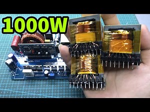 1000W 12V Sine Inverter DIY