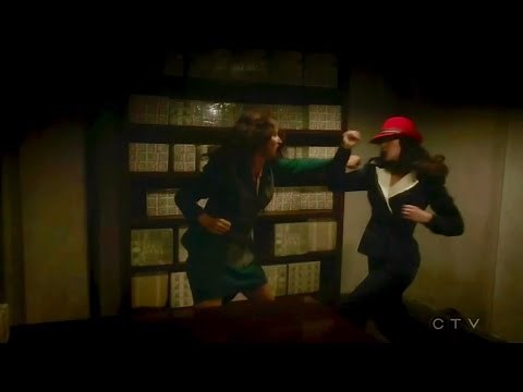 Agent Carter 2x01 | Peggy Carter vs Dottie Underwood Fight Scene