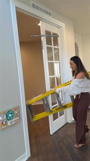 Chloe Gottschalk Bounds on Instagram: "would I have saved time by sampling the color first? Sure, but where’s the fun in thaaaaat? 🤪😂 part 2 is already up!!!! @addbounds #diy #diyproject #painting #momlife #office"
