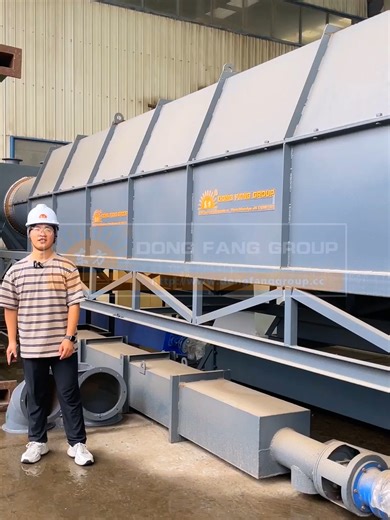 Continuous Carbonization Furnace for Efficient Charcoal Production