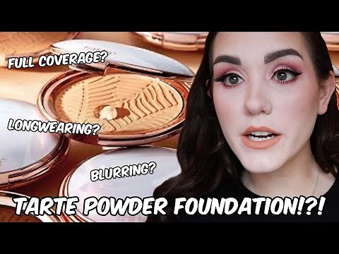 TARTE AMAZONIAN CLAY POWDER FOUNDATION!?! IS IT THE BEST ONE YET??