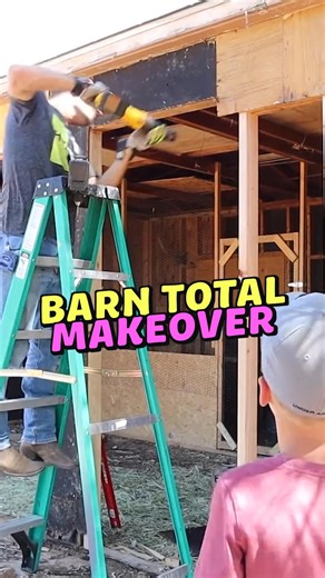 5.4K views · 92 reactions | Huge barn demo: here's what happened! #barnmakeover #demoday #fixerupper #homerenovation #diyproject #renovationlife #buildingadventures #beforeandafter #chickensofinstagram #homeimprovement | Hannah's Happy Home | Facebook