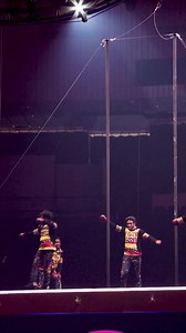 No, your 👀 aren't playing tricks on you! Africa's Troupe Ethio Selam's perfectly-in-sync Chinese Pole act is the result of 10 years of hard work and dedication. | Ringling Bros. and Barnum & Bailey