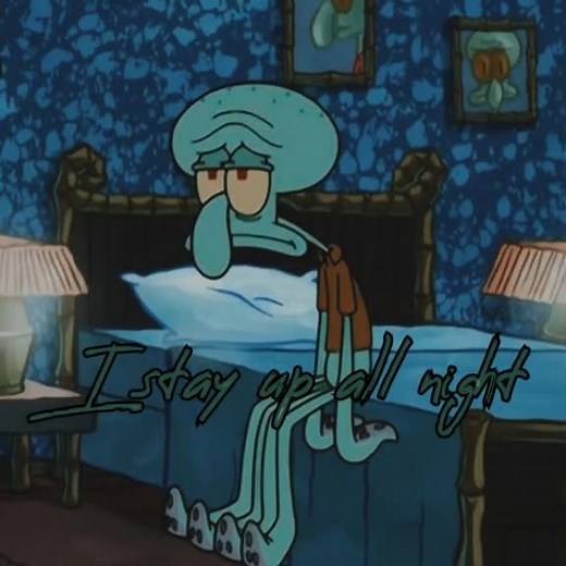 Sad Squidward Song Lyrics | Depressing TikTok Compilation
