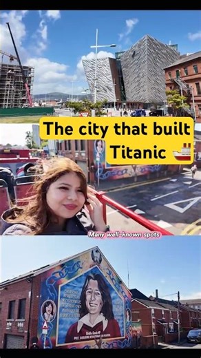 The city that build Titanic 🚢 | Belfast Highlights | UK travel 🇬🇧