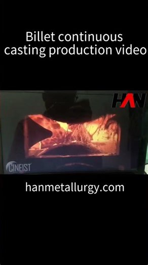 Billet Continuous Casting Process | Steel Production