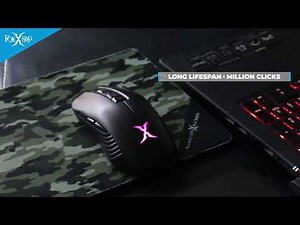 【FoxXRay Gaming｜BMW-60】 UMBRIEL Wireless Gaming Mouse