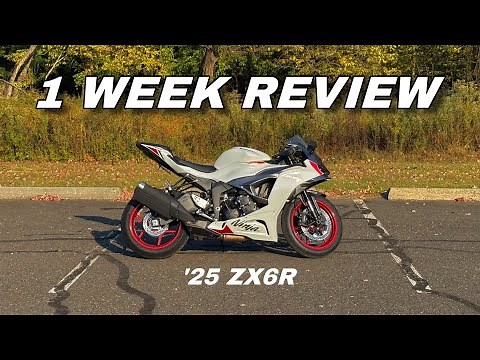 1 Week Review | 2025 Kawasaki ZX6R 636