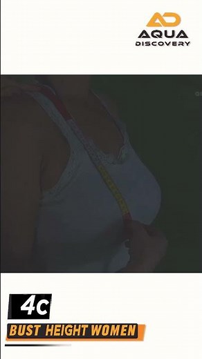 How to take measurement: Bust height women