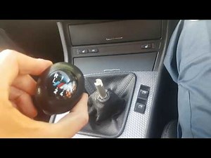 How To Change BMW E46 Gear Knob/Shifter