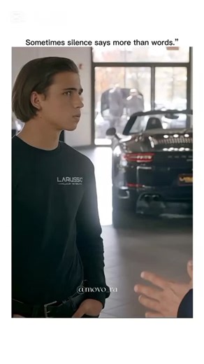 Movora on Instagram: "🎬 This scene is from Cobra Kai (the spinoff series of The Karate Kid). The character shown is Anthony LaRusso, Daniel LaRusso’s son. In this moment, he’s at the LaRusso Auto dealership, reflecting a mix of guilt and realization. Anthony’s storyline in Cobra Kai shows how he struggles with identity, responsibility, and his father’s legacy. This particular scene highlights the weight of choices, family expectations, and how past mistakes come back around. (Fun fact) Cobra Ka