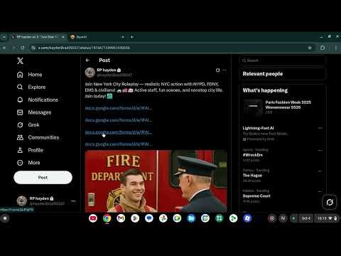 update on the New York City roleplay server