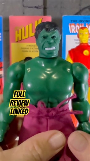 Avengers Mego Action figures Hulk Captain America Thor Ironman #shorts