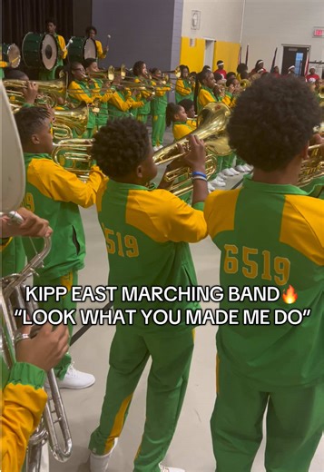 KIPP EAST MARCHING BAND🔥 #marchingbandvideos #marchingbandtiktok #drumline #marchingbandlife #kippeast