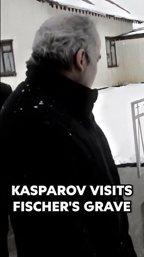 Garry Kasparov VISITS Bobby Fischer's Grave