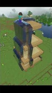 Water House Minecraft Tutorial #minecraft #minecraftshorts #minecraftbuilding #builder #tutorial