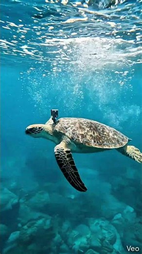 We Put a GoPro on a Sea Turtle… It Found a Sunken Airplane 😳