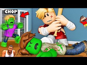 I SURVIVED in ZOMBIE HOUSE in ROBLOX | 1333 ZOMBIES Attacked my HOUSE in ROBLOX SHINCHAN and CHOP