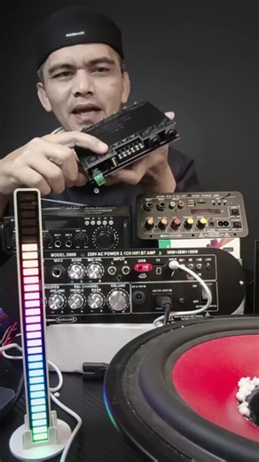 RGB Voice-Controlled LED Pickup Lights for Music Atmosphere