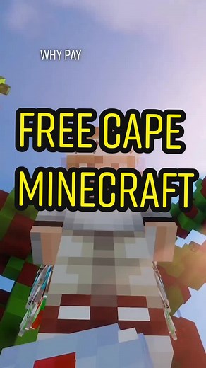 Free cape Minecraft #foryou #foryoupage #fyp #duet #tiktok #tiktoki #viral #rumblecape