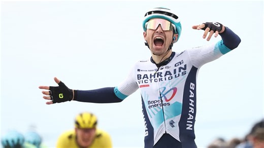 "J'ai encore passé un cap": Lenny Martinez se projette vers 2026 après une première saison réussie avec Bahrain Victorious