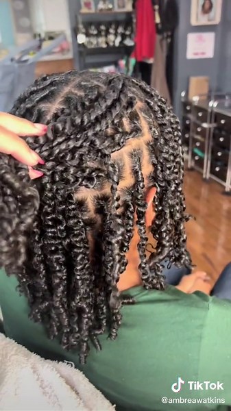 Starter Locs: The Art of Tightly Coiled Twists