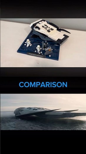 LEGO Interstellar Wave Scene #lego #interstellar #legomoc