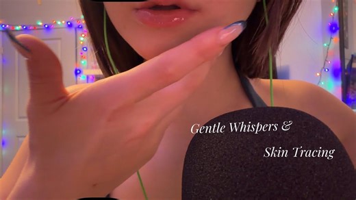【SleepySlugASMR】口腔音助眠 | ASMR 肌肤追踪、锁骨轻敲与轻声细语 ⭐️（ 4K · 30fps ）