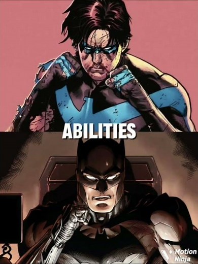 Yes, Nightwing Beats Batman! #Nightwing #Batman #dccomics