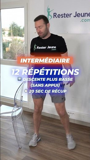 Le squat, l’exercice incontournable ! 💪 #DéfiSportif #FormeEtVitalité