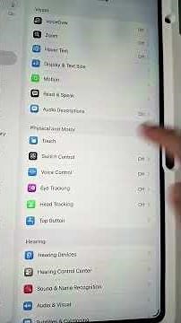 home button on ipad a16 tutorial