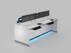 [Hot Item] Smartly Designed 911 Command Center Dispatch Console for 24X7 Operating Environment