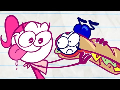 Failure To Lunch | Pencilmation Cartoons!