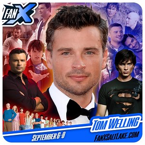 Welcome our next FanX® Salt Lake Comic Convention 2018 guest… American actor, director, producer, and model, Tom Welling! Meet him in September. #FanX #SLCC18 passes available now: bit.ly/2quC0cD Learn more about Tom: bit.ly/2JBBZvi RSVP to Meet Tom at SLCC18: bit.ly/2qod5XW #fanx #SLCC18 #fanx18 #saltlakecomicconvention #convention #fancon #fanconvention #tomwelling #smallville #clarkkent #superman #tv #lucifer #utah #idaho #wyoming #nevada #saltlakecity #geek #fandom #superheroes Smallville Lu
